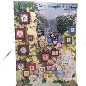 Vintage Cross Stitch Patterns, Mini Thoughts and More Book VI by Angie Newton